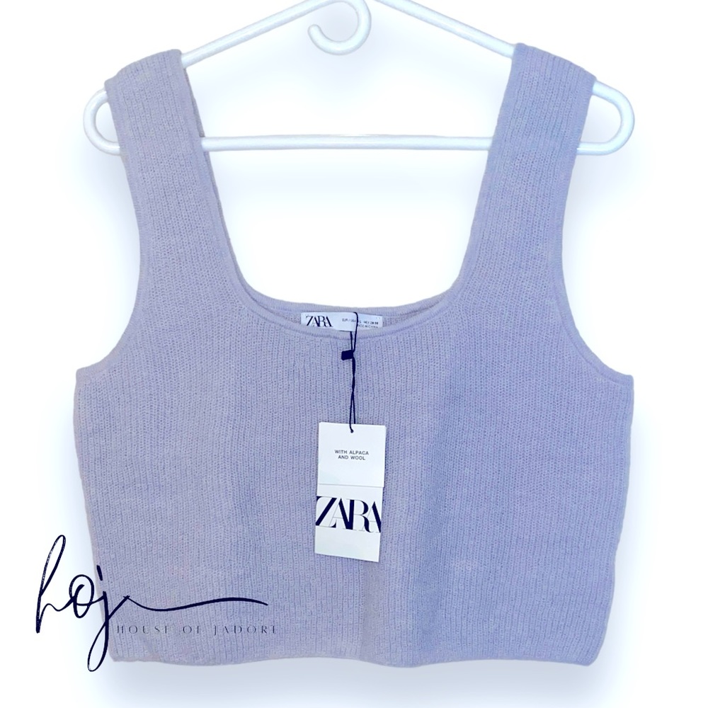 Super Soft Alpaca Tank Sweater by ZARA